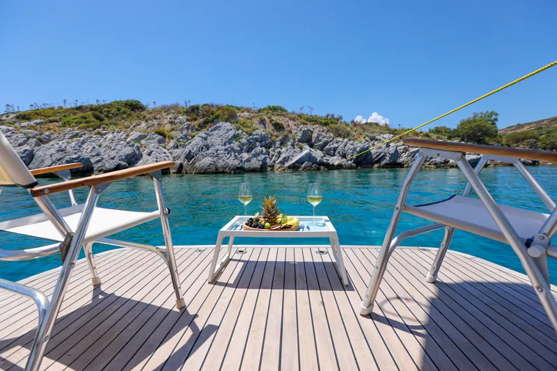 Gazella yacht interior or exterior view
