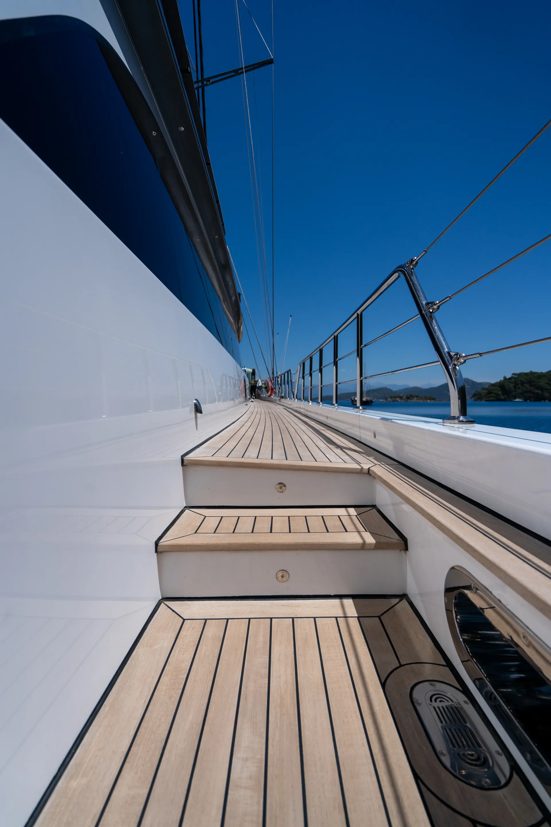 Long Island yacht interior or exterior view