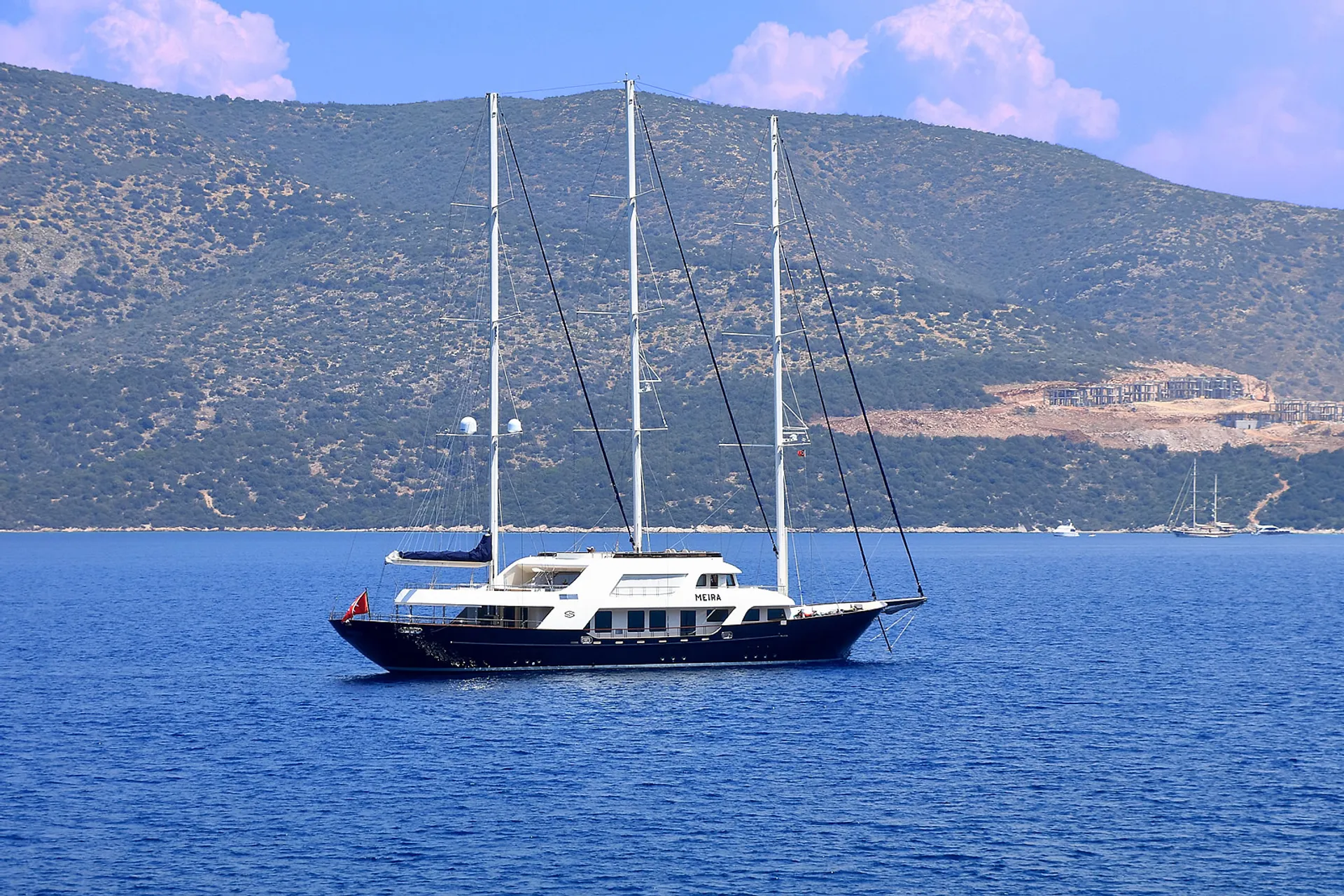 Meira yacht interior or exterior view