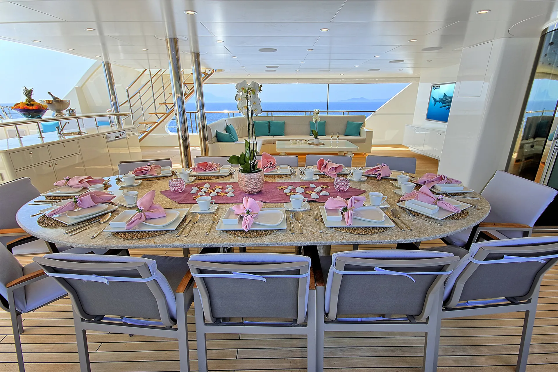 Meira yacht interior or exterior view
