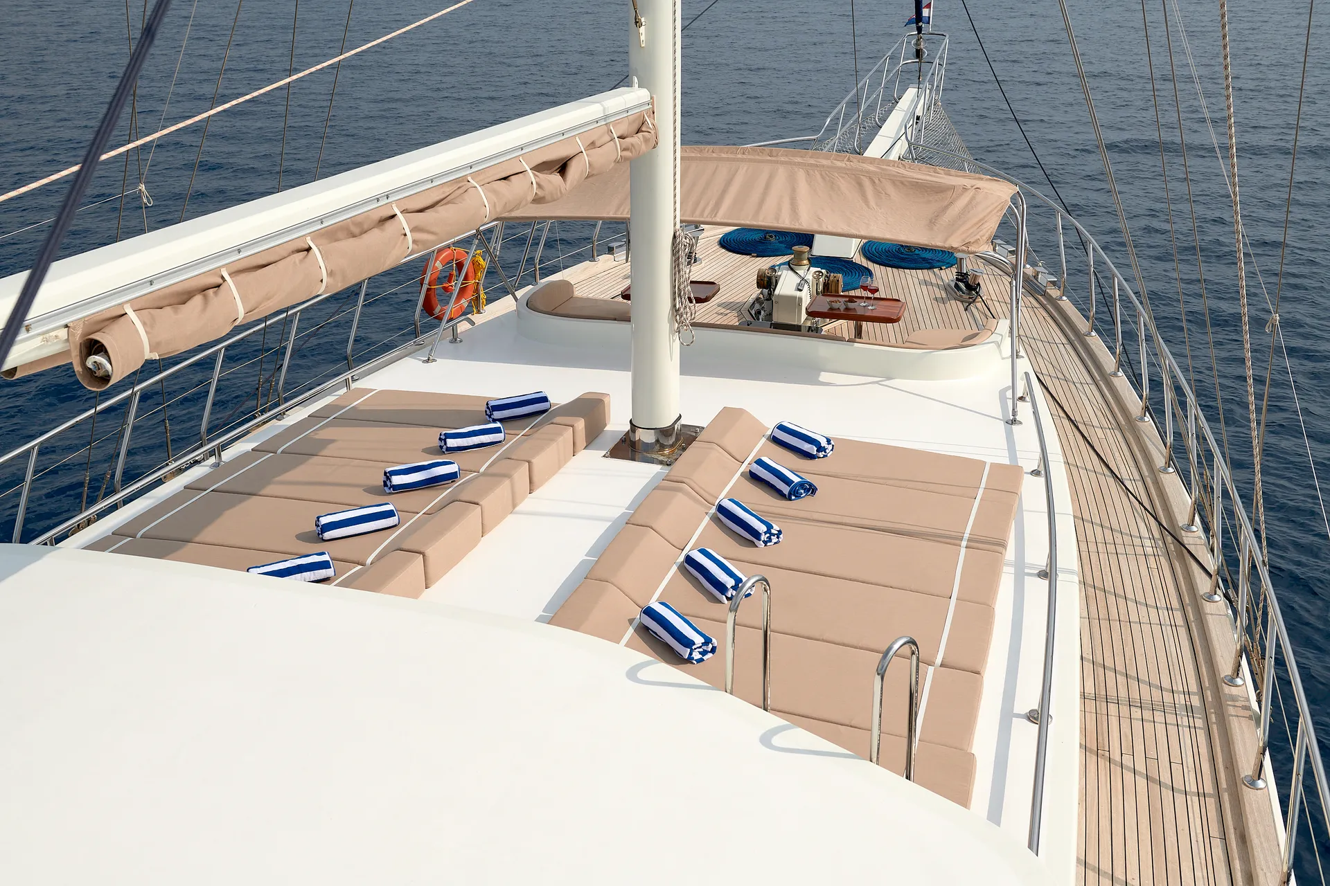 Sea Breeze yacht interior or exterior view
