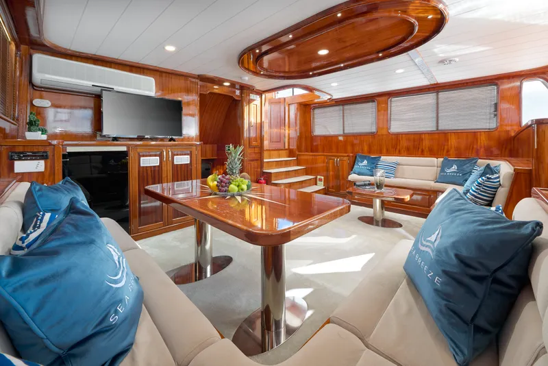 Sea Breeze yacht interior or exterior view