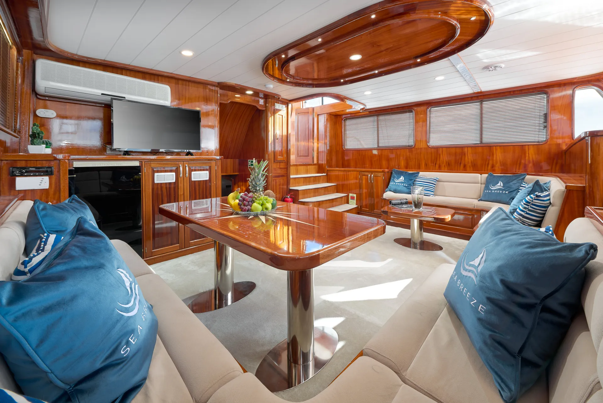 Sea Breeze yacht interior or exterior view