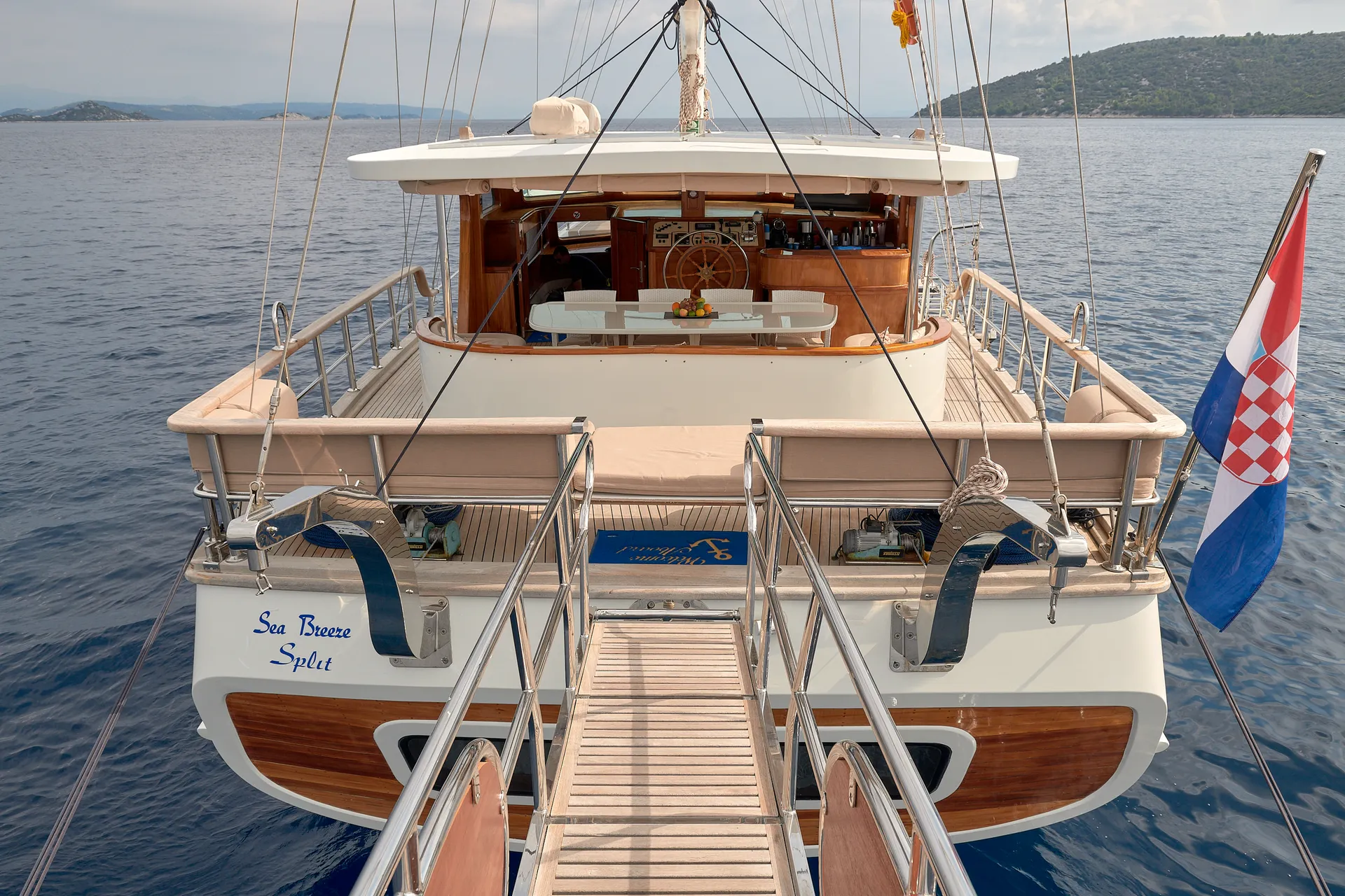 Sea Breeze yacht interior or exterior view